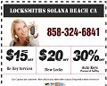 Locksmiths Solana Beach